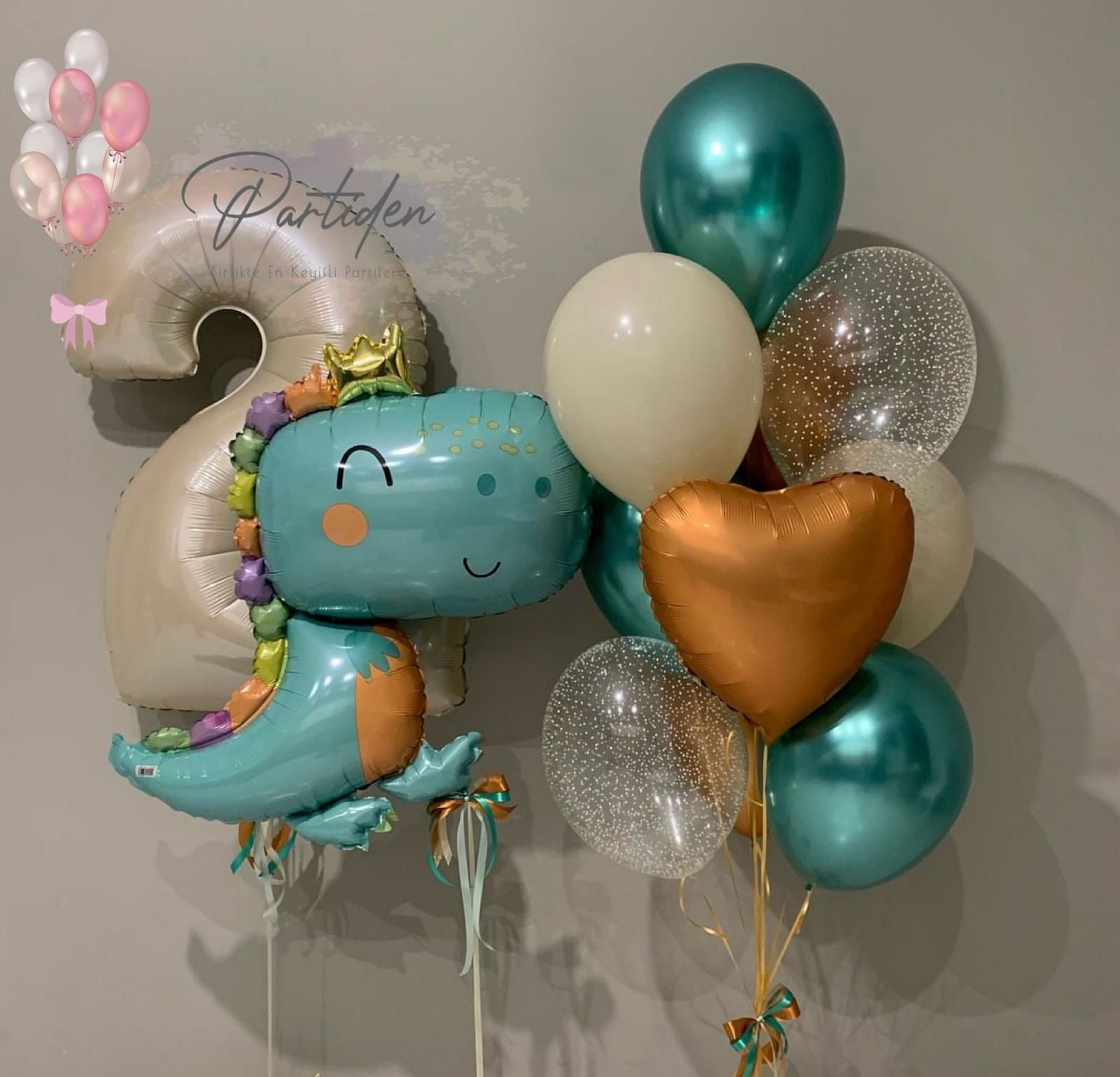 Dinazor Bohoo Balon Demeti