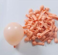 5 inç Mini Somon Makaron Balon 10 Adet