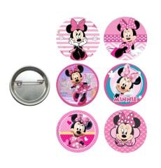 Minnie Mouse Rozet 6 Adet