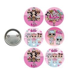 Lol Bebek Rozet 6 Adet