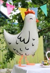 Ayaklı Tavuk Folyo Balon