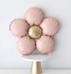 Pembe Retro Papatya Folyo Balon