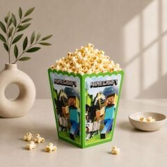 Minecraft Popcorn Mısır Kutusu 8 Adet