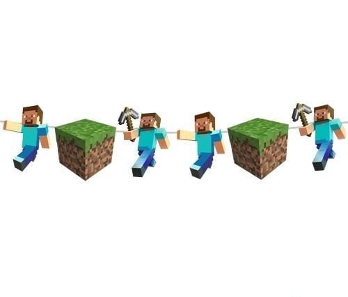Minecraft Dekoratif Banner
