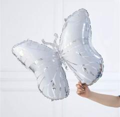 Beyaz Kelebek Folyo Balon