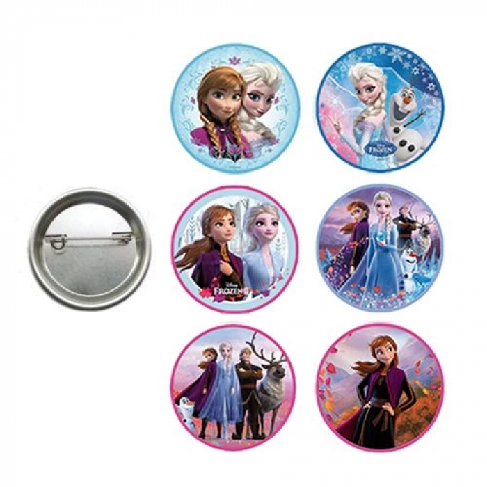 Elsa Frozen Rozet 6 Adet