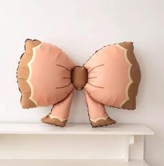 Retro Fiyonk Folyo Balon Pembe