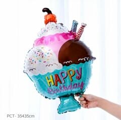 Dondurma Kup Folyo Balon