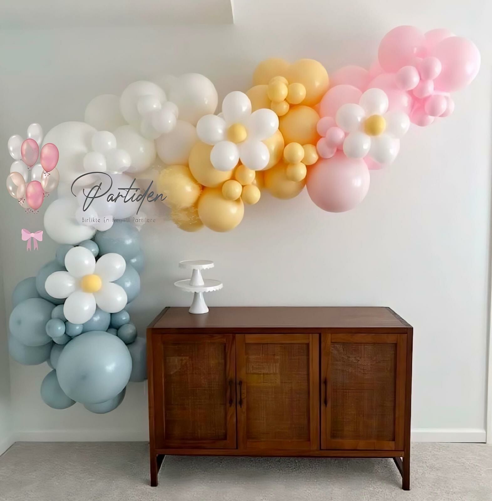 PAPATYA BLUE BALON ZİNCİRİ