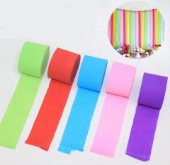 KIRMIZI KREPON KAGIT 50X200