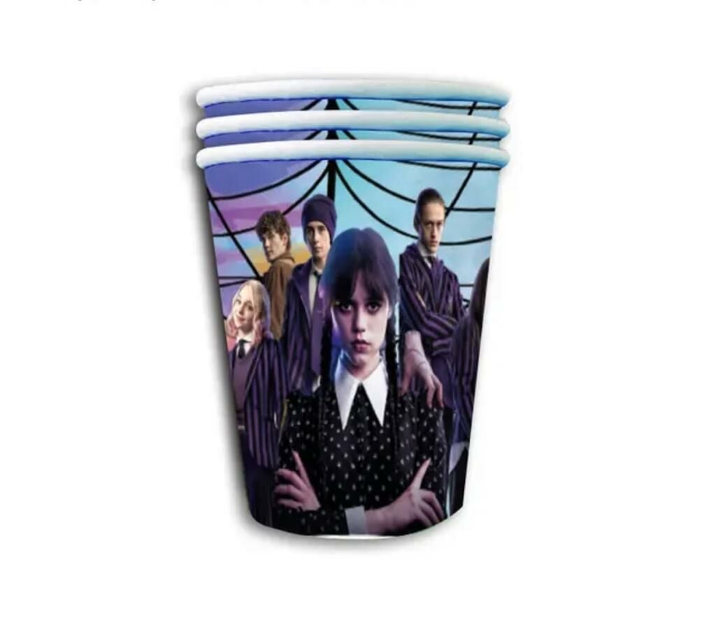 Wednesday Karton Bardak 8 Adet