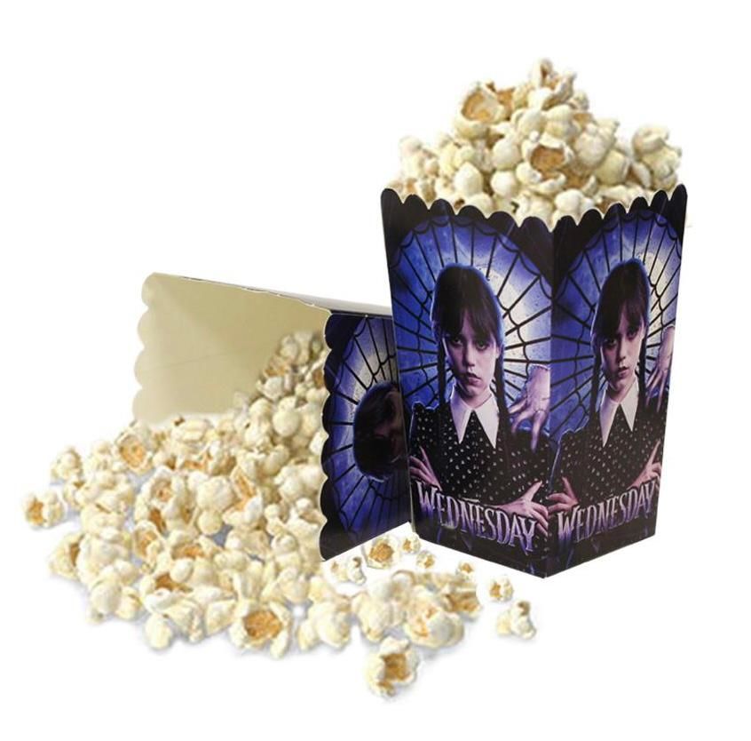 Wednesday Popcorn Mısır Kutusu 8 Adet