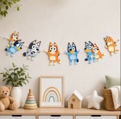 Bluey Dekoratif Banner