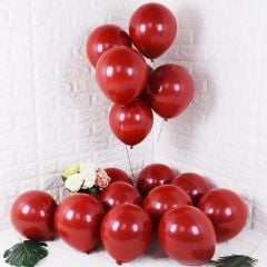 Deep Red Balon 10 Adet