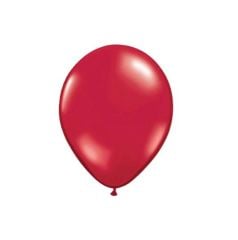 5 inç Mini Deep Red Balon 10 Adet