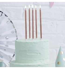 Rosegold Pasta Mumu 6 Adet