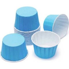 Mavi Muffin Kek Kalıbı 24 Adet