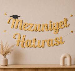 Mezuniyet Hatırası Kaligrafi Banner