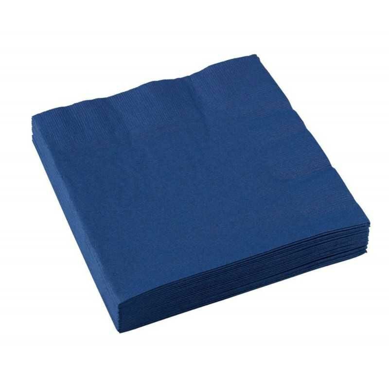 Lacivert Renkli Kağıt Peçete 16 Adet