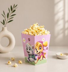 Skye Paw Patrol Popcorn Mısır Kutusu 8 Adet