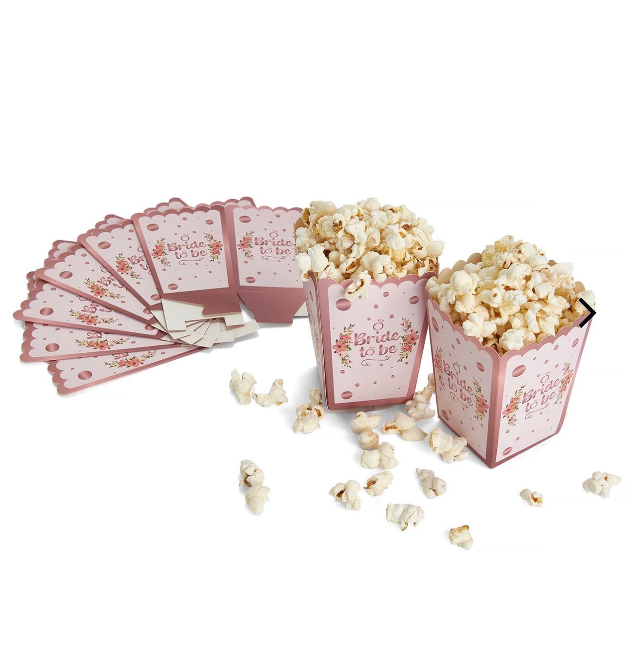 Bride To Be Popcorn Mısır Kutusu 8 Adet