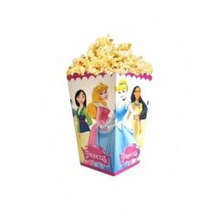 Prensesler Popcorn Mısır Kutusu 8 Adet