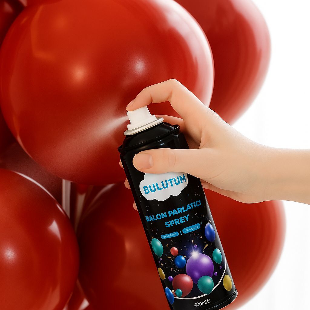 Balon Parlatıcı Sprey