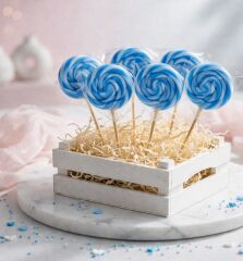 Mavi Sosyete Şekeri 6 Adet