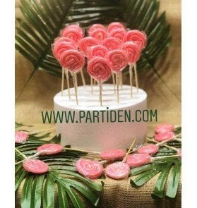Pembe Sosyete Şekeri 1 Adet