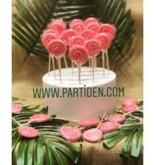 Pembe Sosyete Şekeri 1 Adet