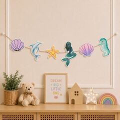 Deniz Kızı Dekoratif Banner