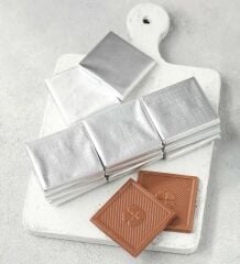 Gümüş Sargılı Madlen Çikolata 25 Adet