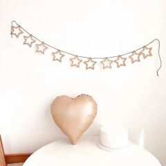 Ahşap Yıldız Asma Süs