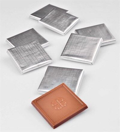 Gümüş Sargılı Madlen Çikolata 25 Adet