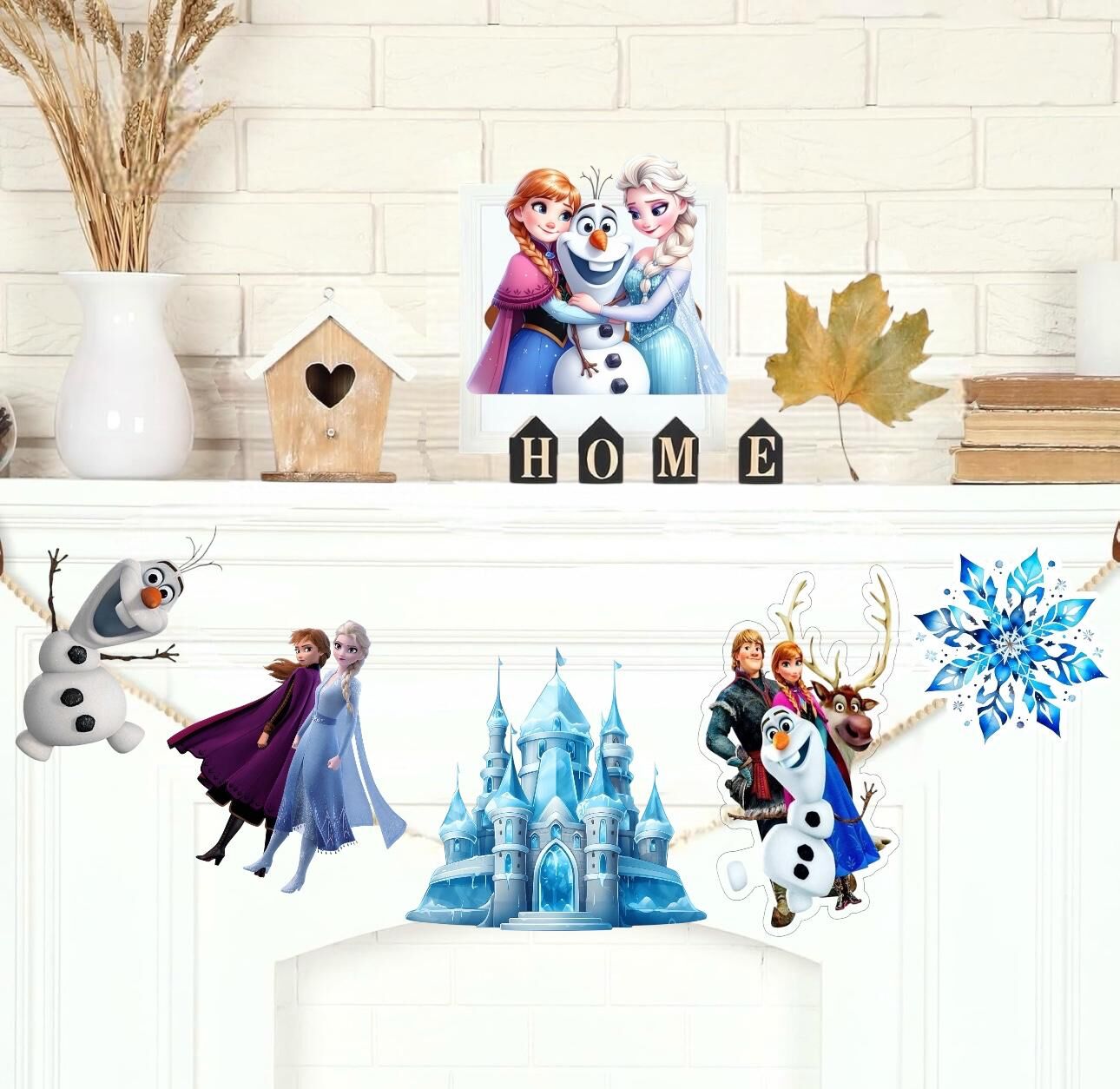 Elsa Dekoratif Banner