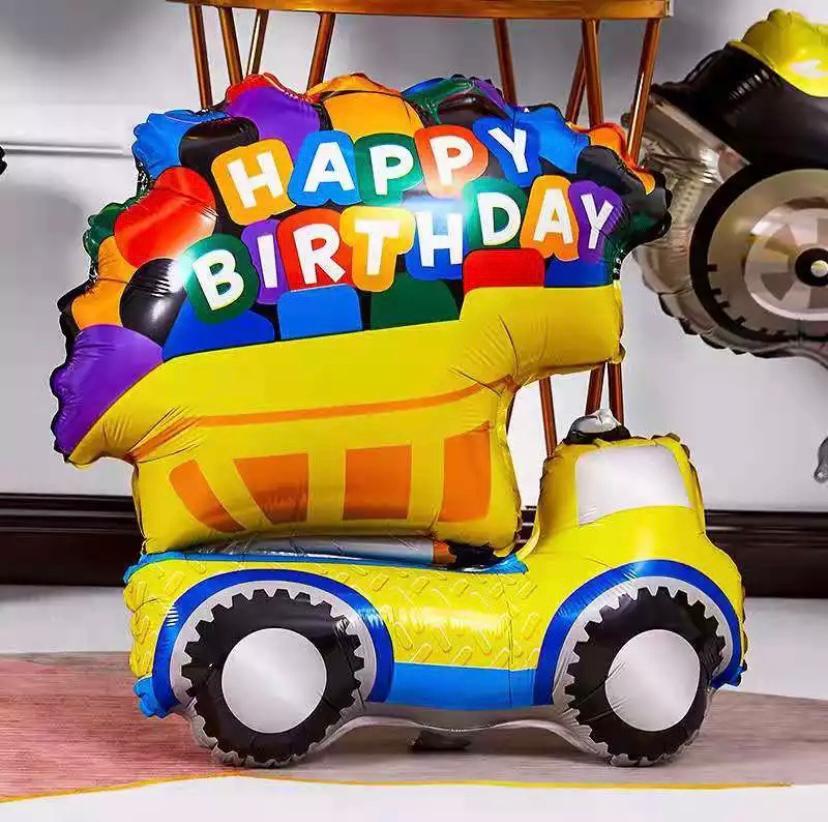 Happy Birthday Kamyon Folyo Balon