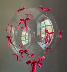 Fuşya Fiyonk Balon Süsü 10 Adet