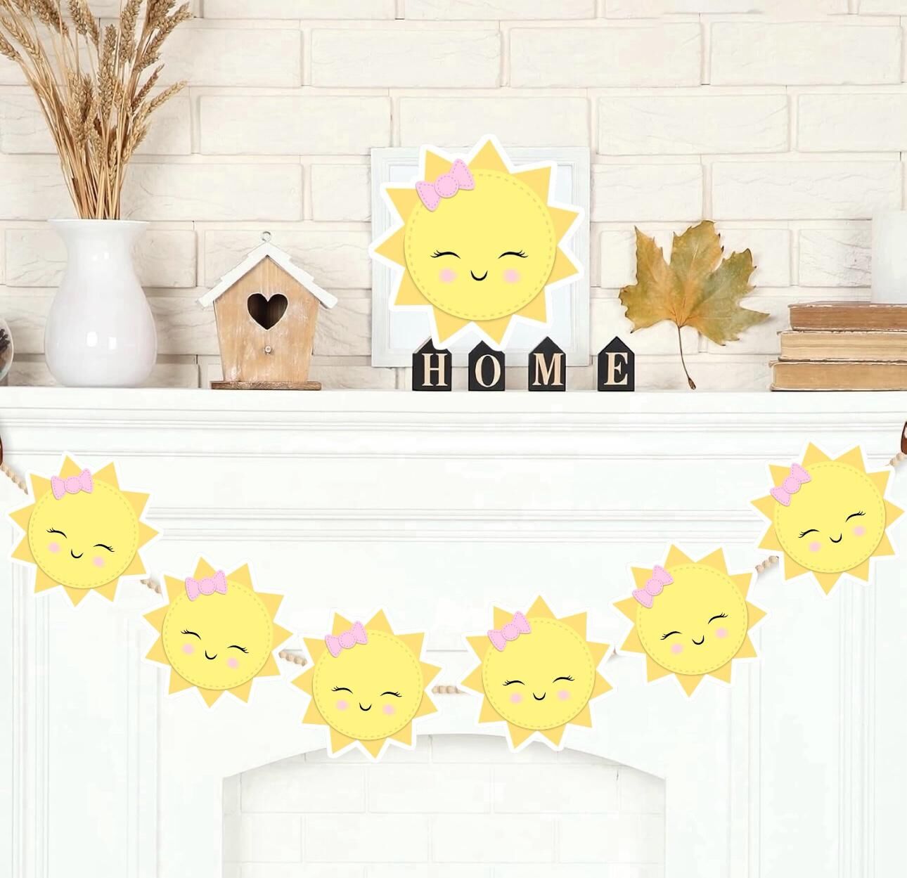 Güneş Teması Dekoratif Banner