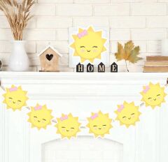 Güneş Teması Dekoratif Banner