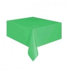 Yeşil Plastik Masa Örtüsü 120x180