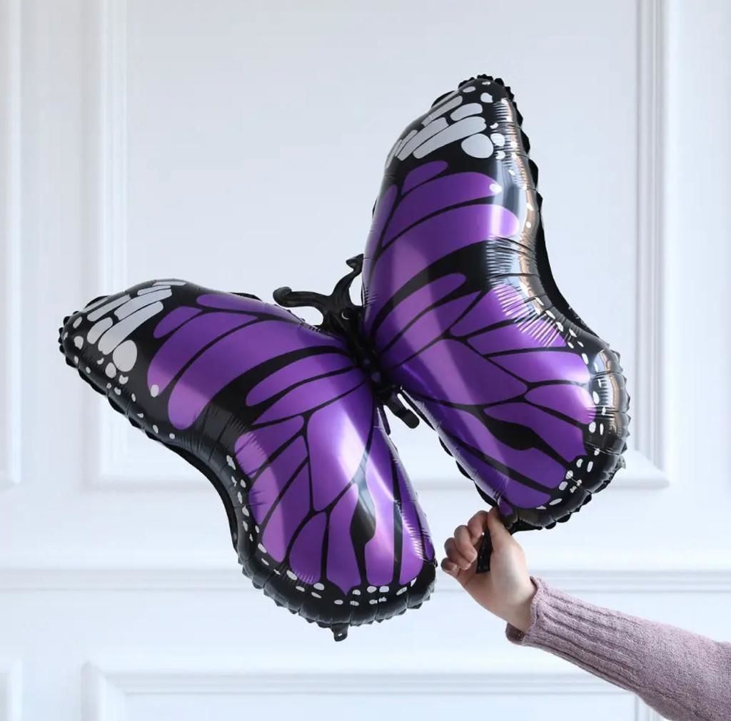 Mor Kelebek Folyo Balon