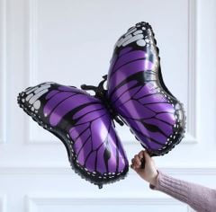 MOR KELEBEK FOLYO BALON