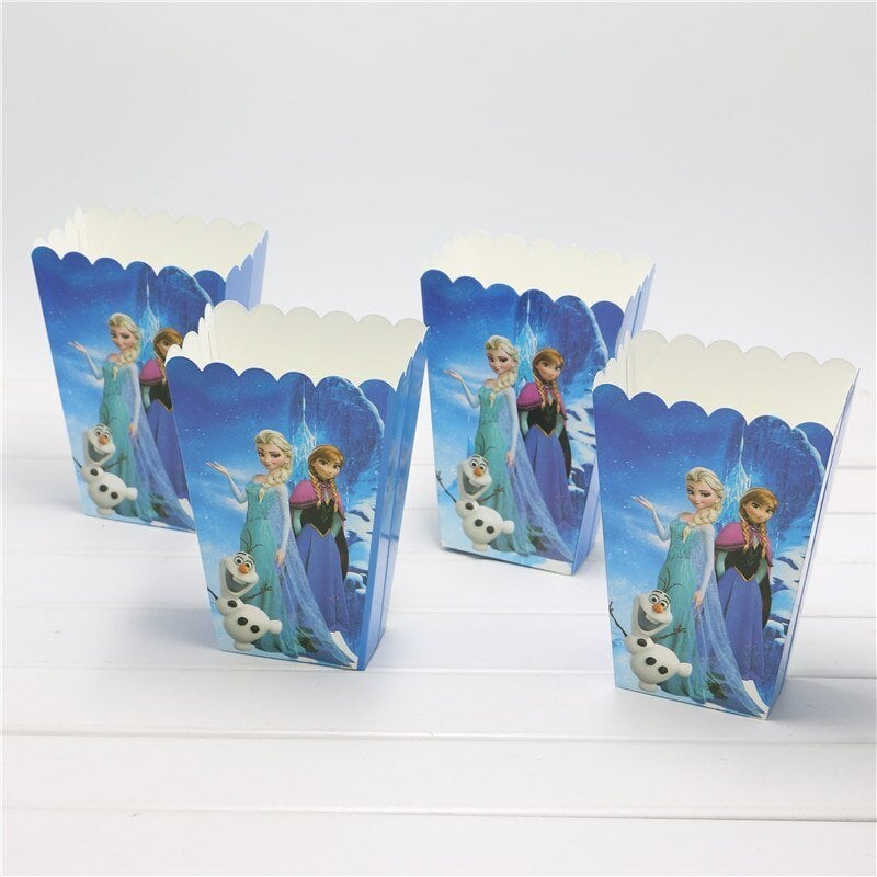 Elsa Frozen Mısır Popcorn Kutusu 8 Adet