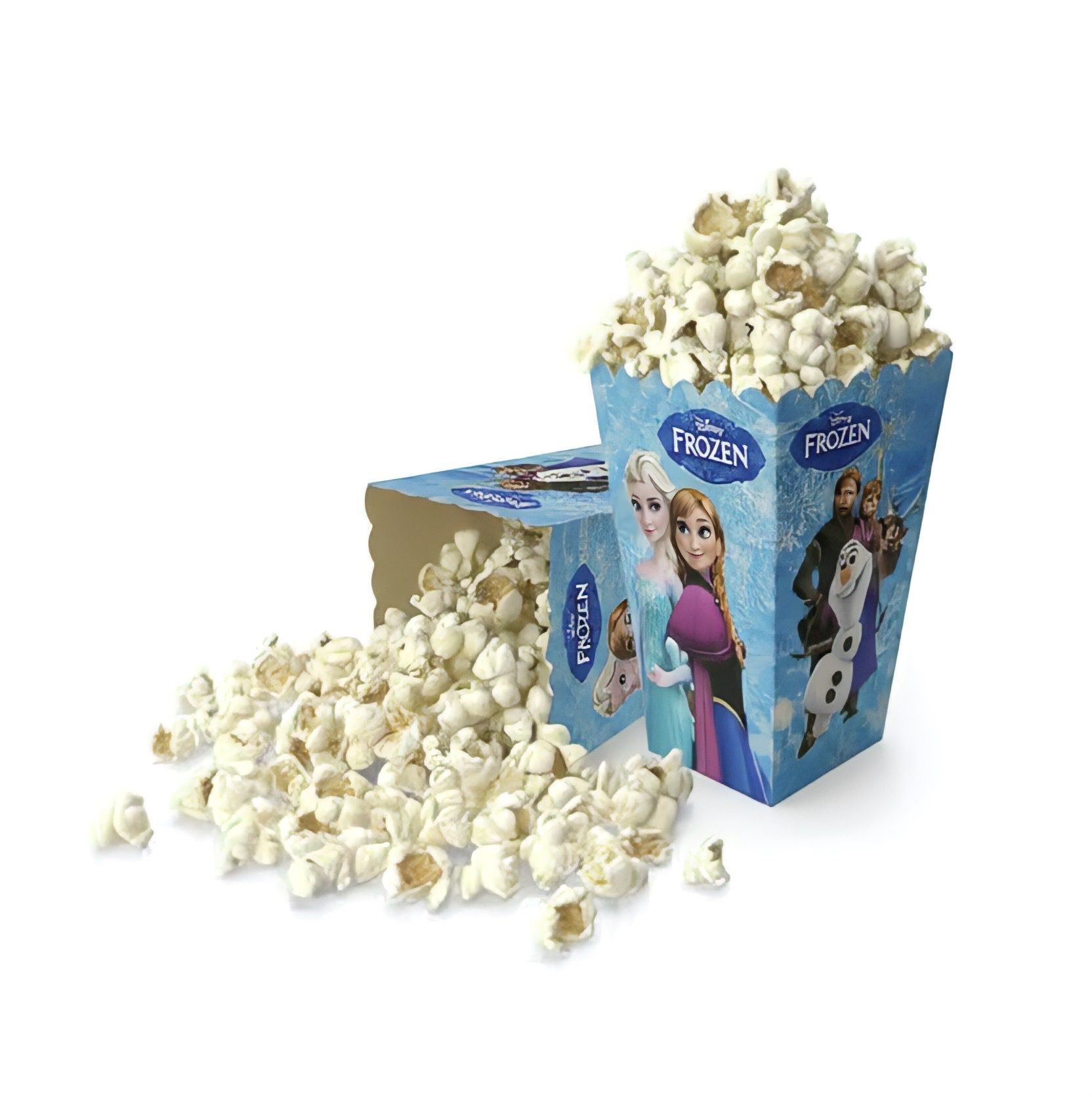 Elsa Frozen Popcorn Mısır Kutusu 8 Adet