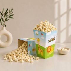 Safari Popcorn Mısır Kutusu 8 Adet