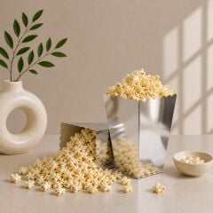 Gümüş Popcorn Mısır Kutusu 8 Adet