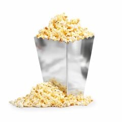 Gümüş Mısır Popcorn Kutusu 8 Adet