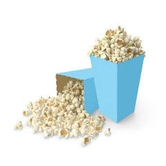 Mavi Mısır Popcorn Mısır Kutusu 8 Adet