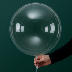 18 inç Şeffaf Bobo Pvc Balon 1 Adet