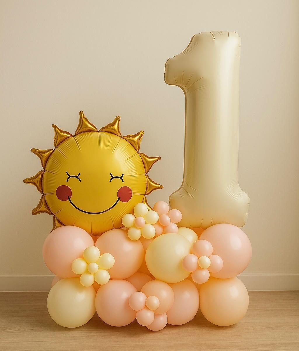 Güneş Rakam Balon Kit